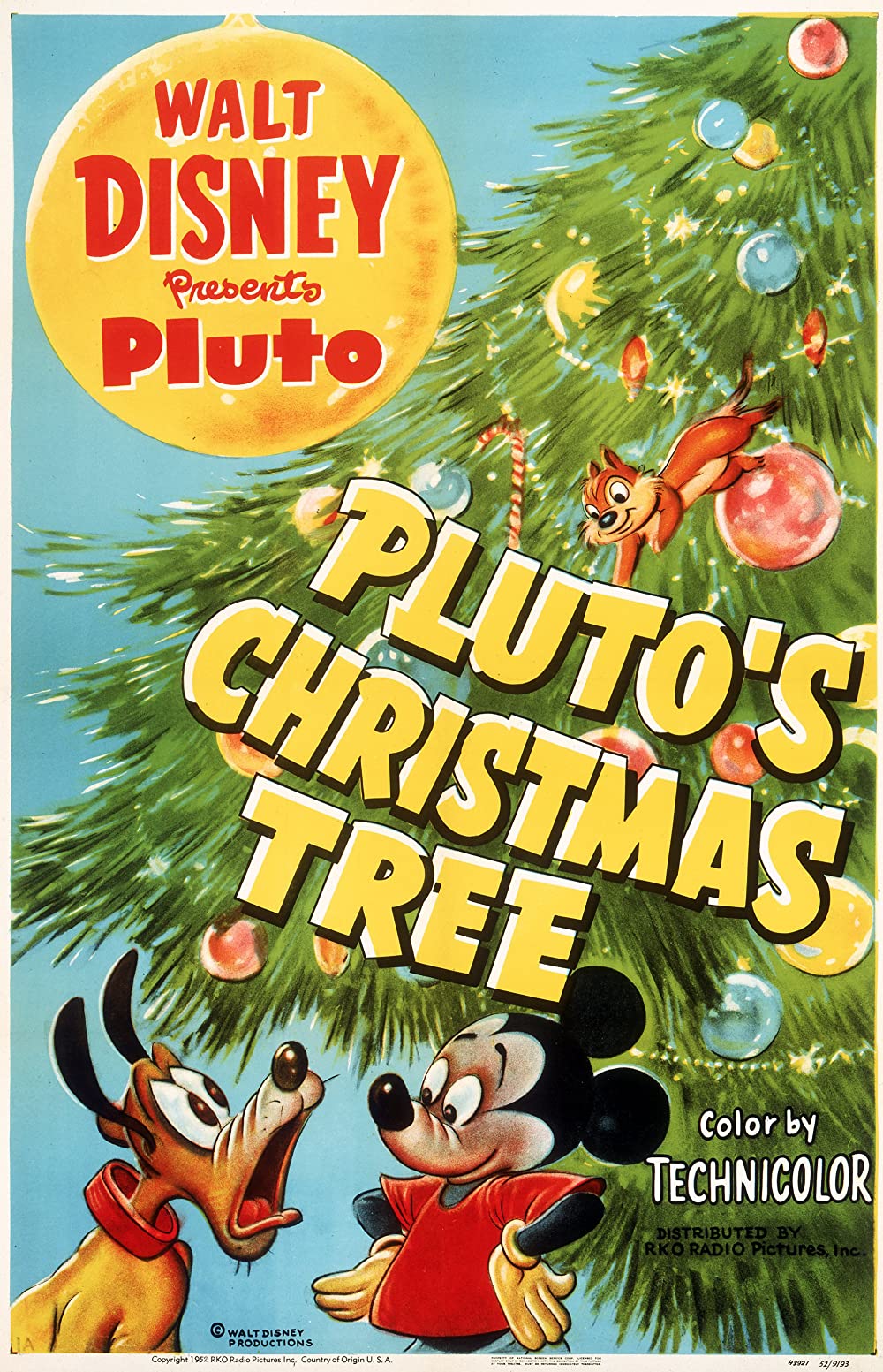Pluto’s Christmas Tree (Short 1952)